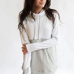 Nursing Sweater - Gray